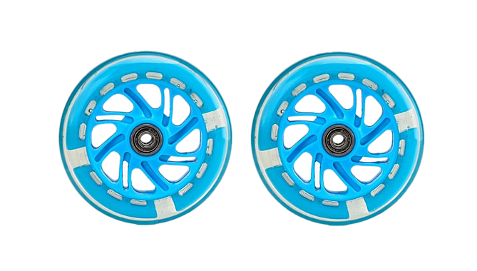 Колесо на самокат 125 мм + свет KMS